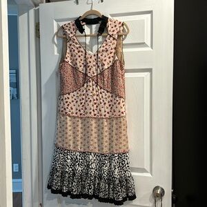 Coach 1941 Collection appliquéd dress.